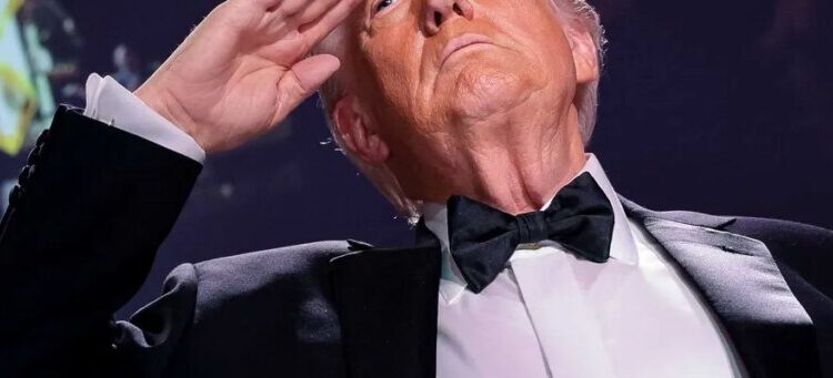 Tantruming Trump snatches away mean dinner guest’s plate