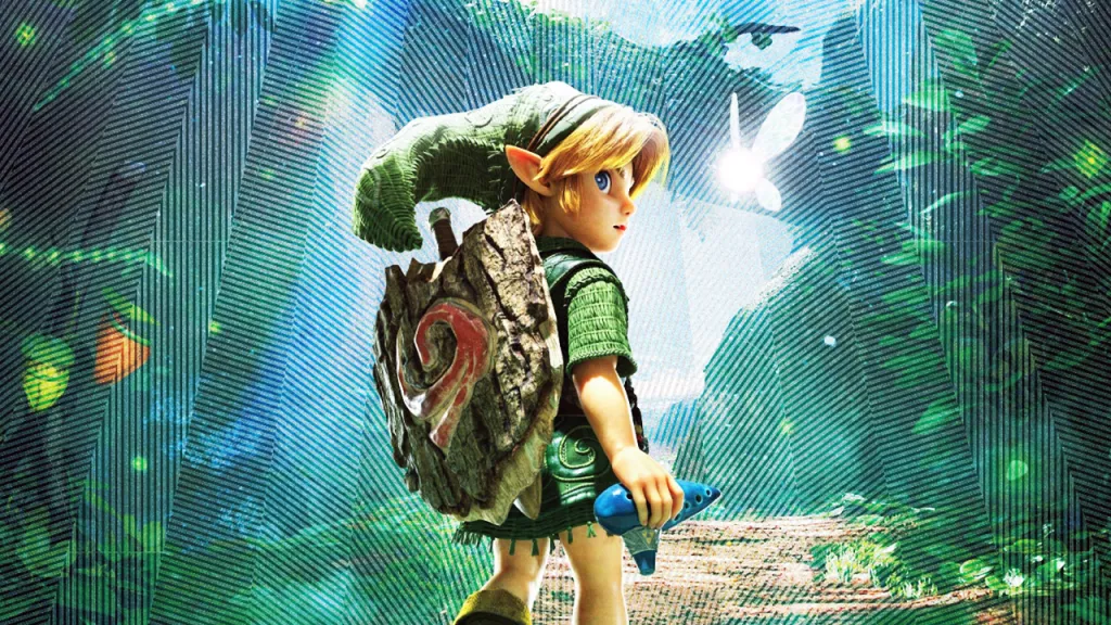 Zelda Ocarina of Time Remake Gold Foil Cover Revealed in New Video