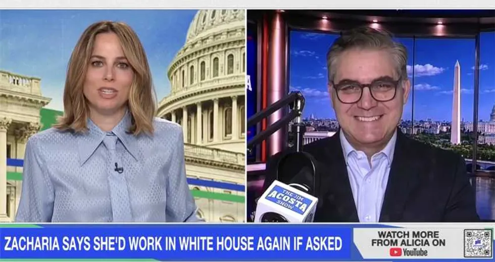 Jim Acosta laughs off Katie Zacharia’s White House pitch: They’ve ‘had their fill of her’