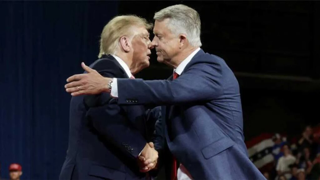 Trump allies wince as his rescue attempt backfires on vulnerable GOP senator: report