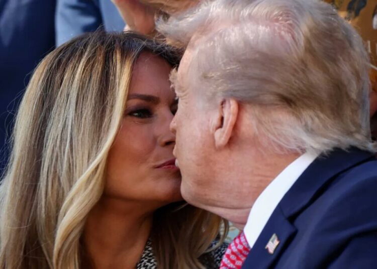 Melania stole glory from one of the world’s most selfless humans