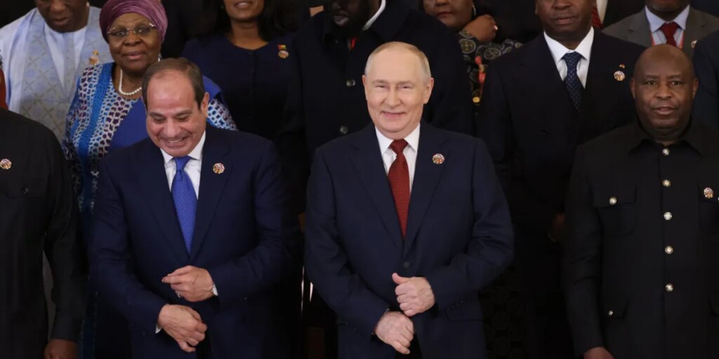 Putin calls Africa a ‘natural ally’ as Moscow courts leaders from nearly 50 nations