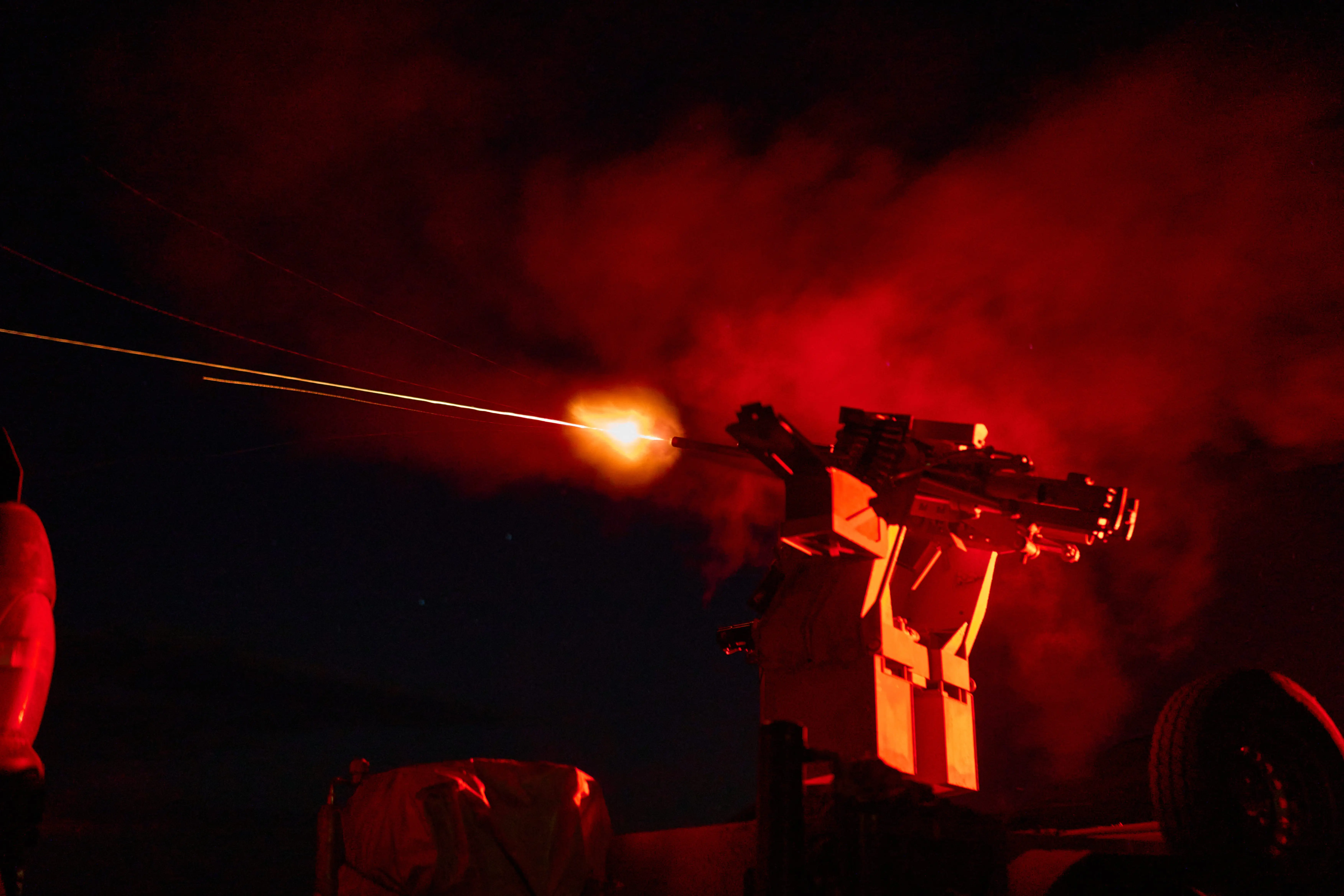 A Ukrainian AI-powered turret called Sky Sentinel.