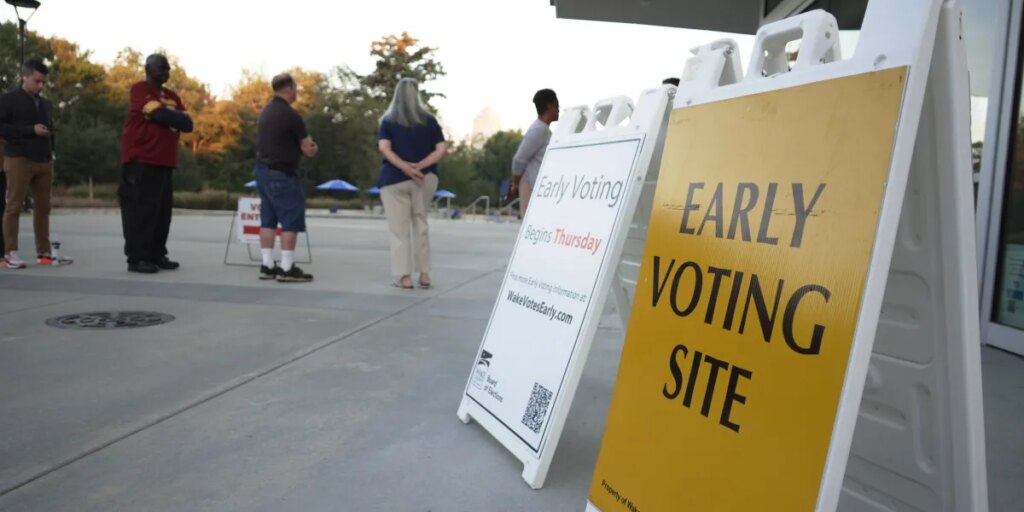 More than 43 million Americans have already voted in the midterms — nearly 10 million more than in 2022