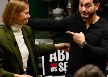 A left-wing ad tying grocery prices to U.S. support for Israel exposes the rift Michigan Democrats are racing to close before Tuesday