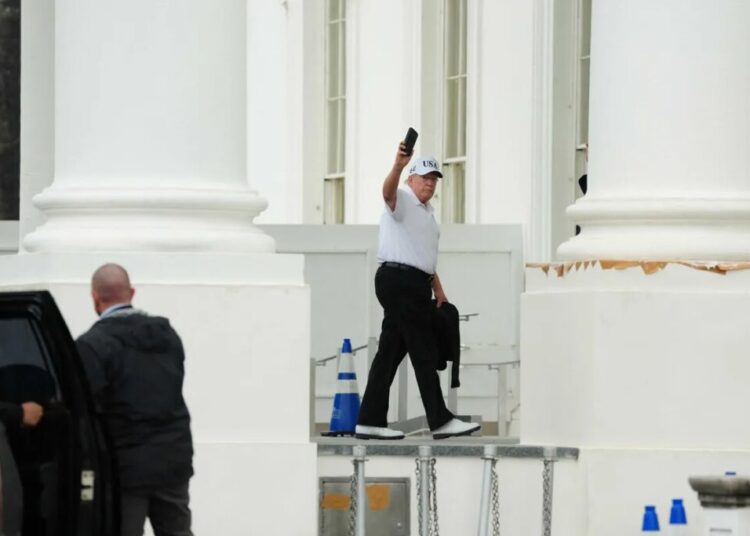 Trump terrifies DC with low-flying Qatari ‘BribeJet’ stunt: ‘I was waiting to hear a boom’