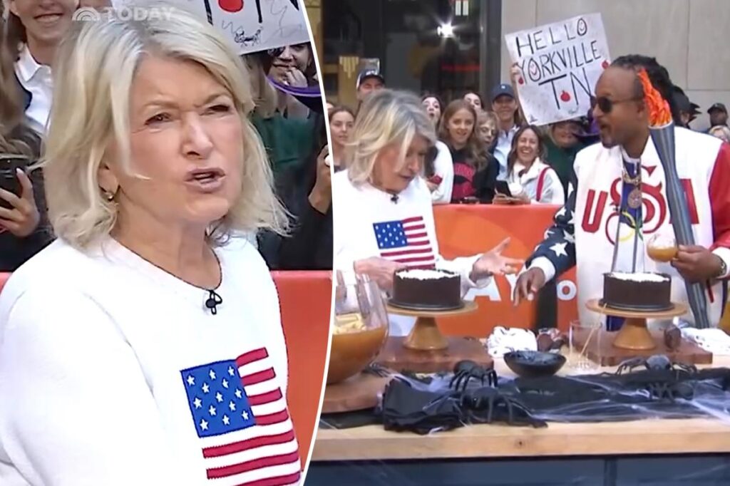Moment Craig Melvin gets scolded by Martha Stewart during awkward ‘Today’ segment