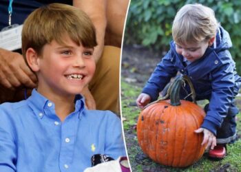Royal fans go wild over Prince Louis’ never-before-seen throwback Halloween photo