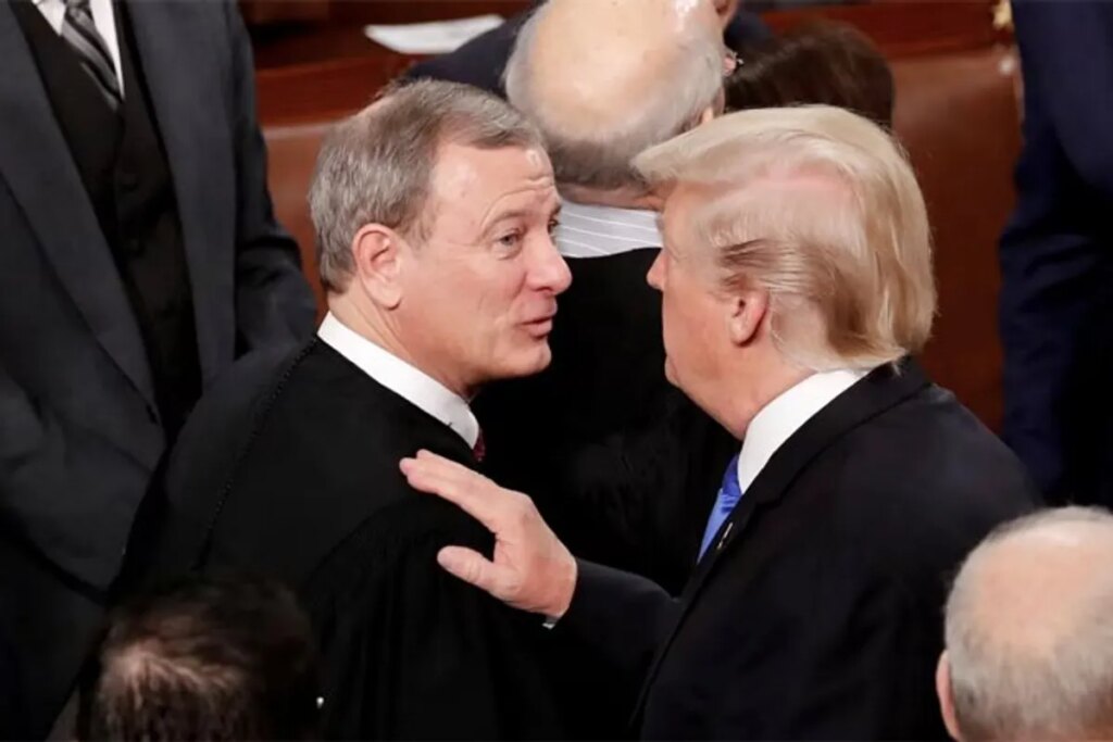 Trump takes swipe at Supreme Court after being stung by court rejection of his pet issue