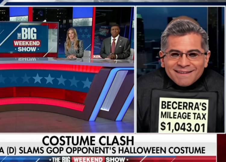 Struggling GOP gubernatorial candidate goes full Halloween to attack Dem opponent