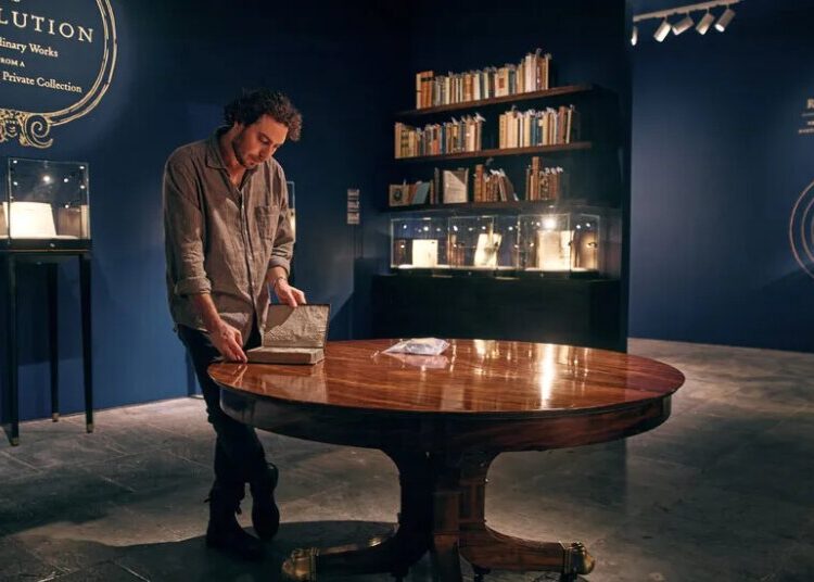 For a Mere $2 Million, You Could Own Three Books That Unlocked the Universe