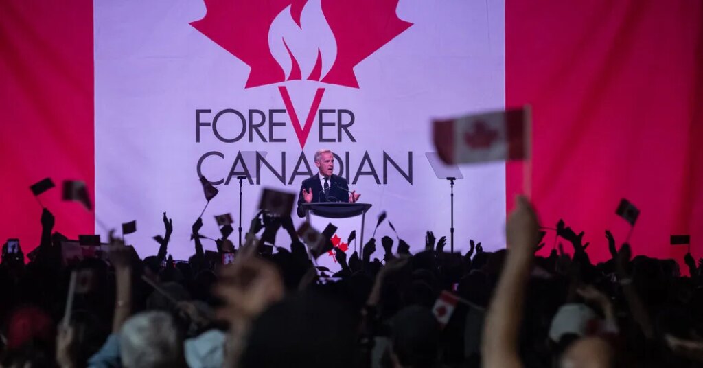 A Calgary Crowd Rallies for Canada as Alberta’s Vote on Succession Nears