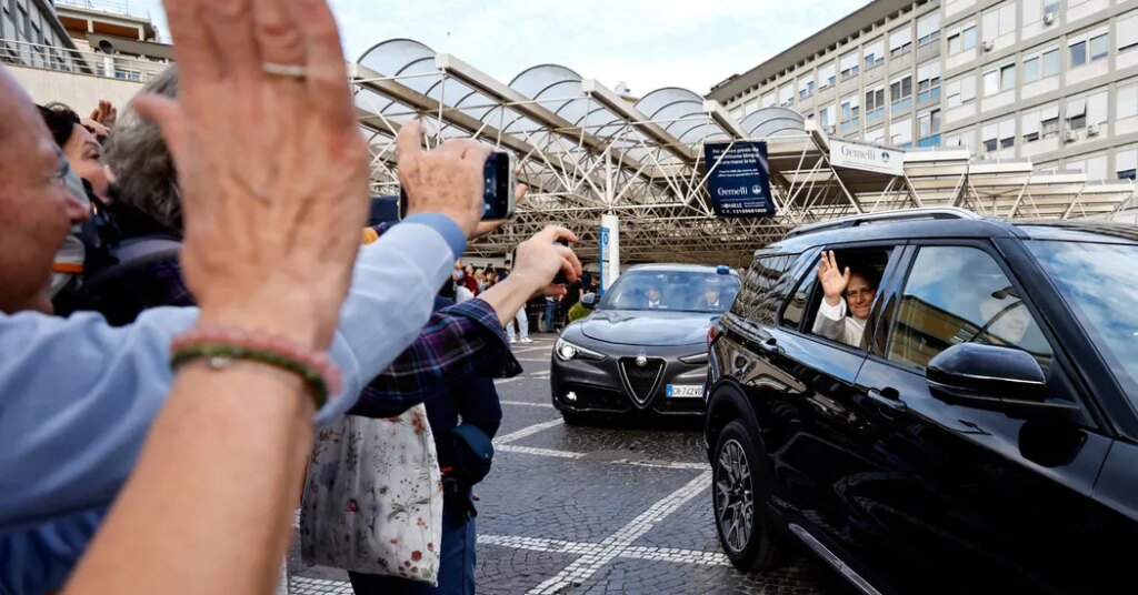 ‘I Am Much Better, Thank You’: Pope Leo Leaves Hospital, Days After Lung Surgery