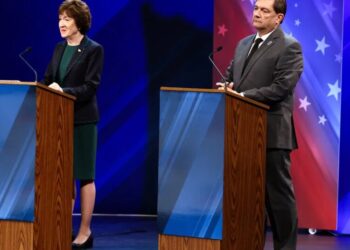 Susan Collins Says Rival’s ‘Oh, Shut Up’ Comment Reflects How He Treats Women