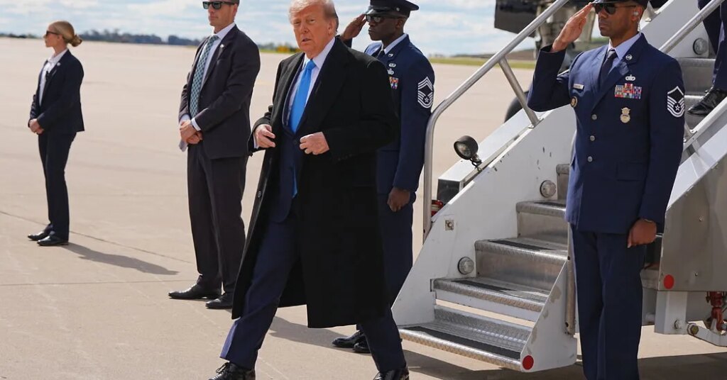 Trump Defends Plans to Ease Russia Sanctions and Hints at a Hostage Deal