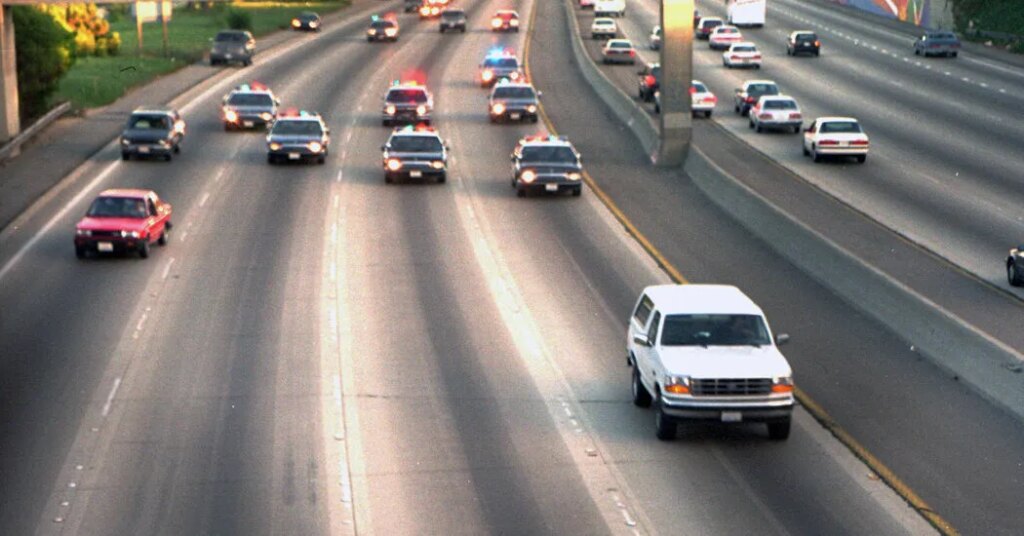 June 17, 1994: Millions Watched Police Chase O.J. Simpson in a Bronco