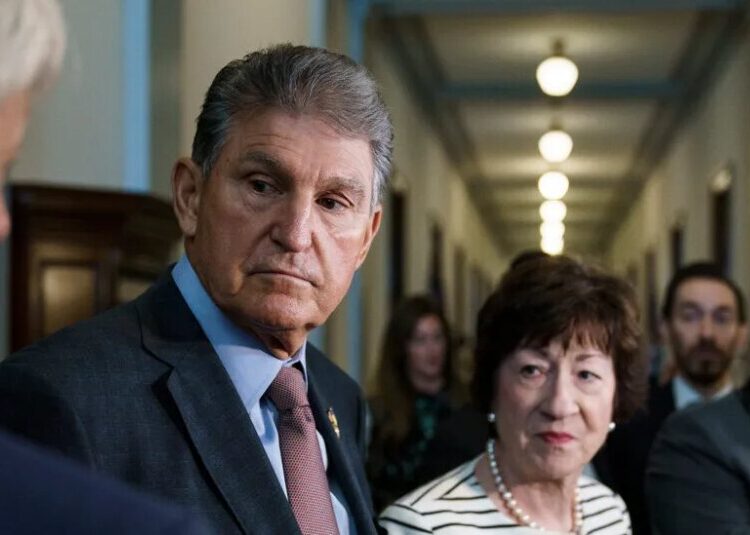 Manchin Says He Will Campaign With Collins in Maine