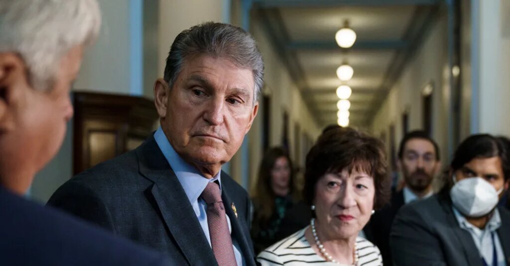 Manchin Says He Will Campaign With Collins in Maine