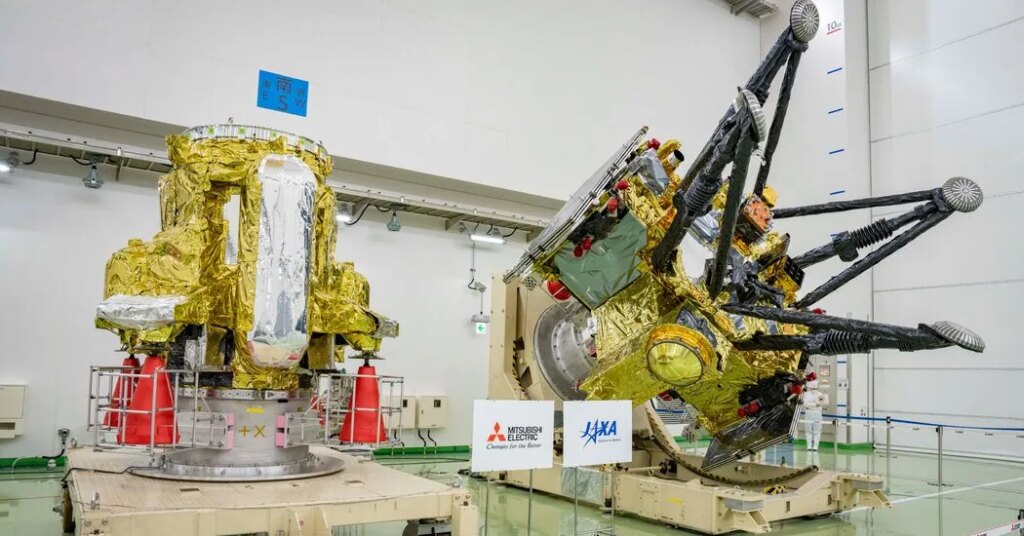 A Japanese Spacecraft Aims to Bring Back a Bit of a Martian Moon