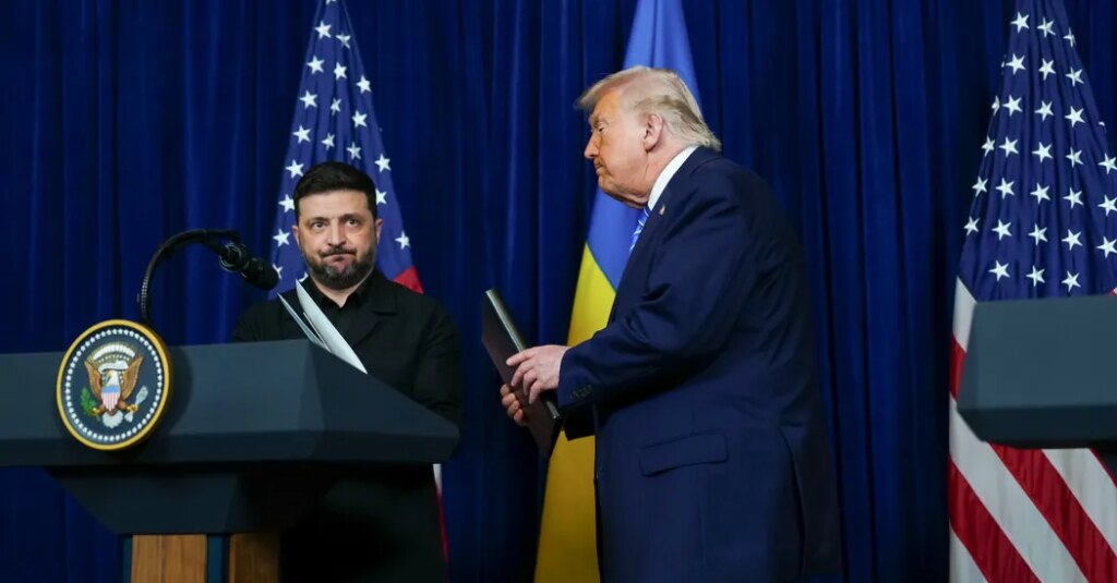 Trump’s Push for Deals With Russia Powers His Frustration With Ukraine