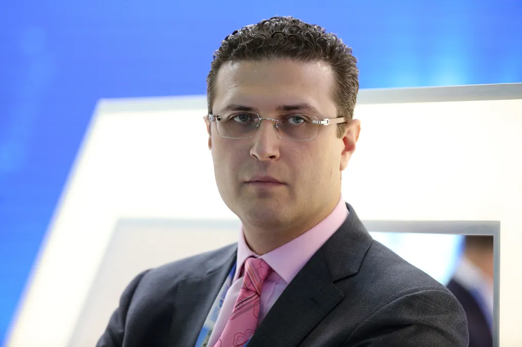 Vitaly Yusufov, managing director of Nordic Yards Holding Gmbh, at the St. Petersburg International Economic Forum.