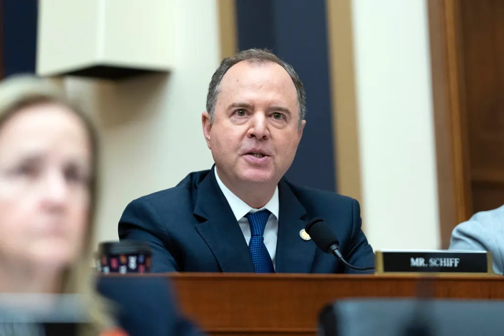 Rep. Adam Schiff, D-Calif., speaks during a House Judiciary Committee hearing on Capitol Hill.