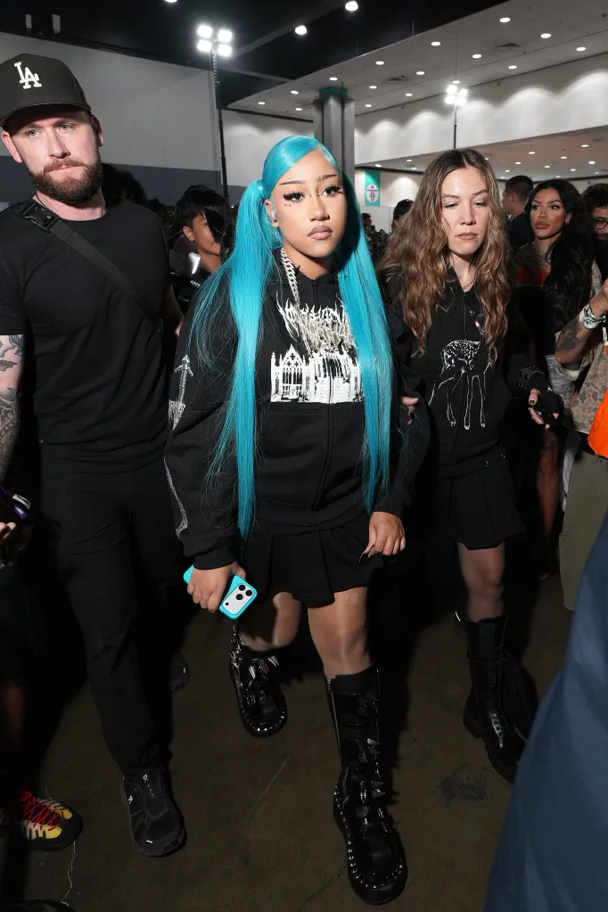 North West attends the ComplexCon 10-Year Anniversary Festival at The Los Angeles Convention Center.
