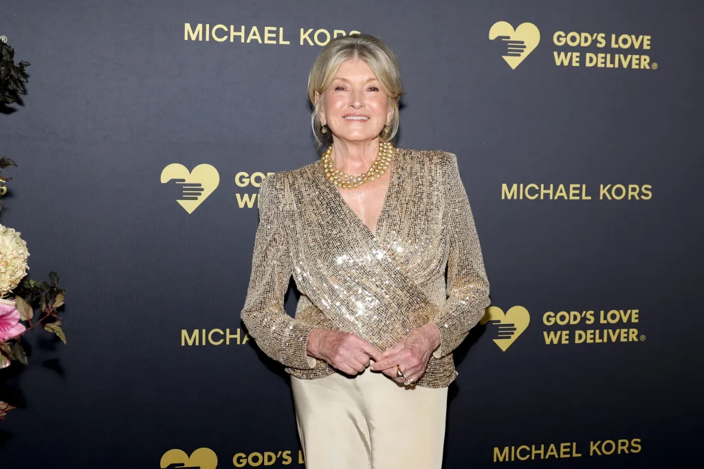 Martha Stewart at the Golden Heart Awards.
