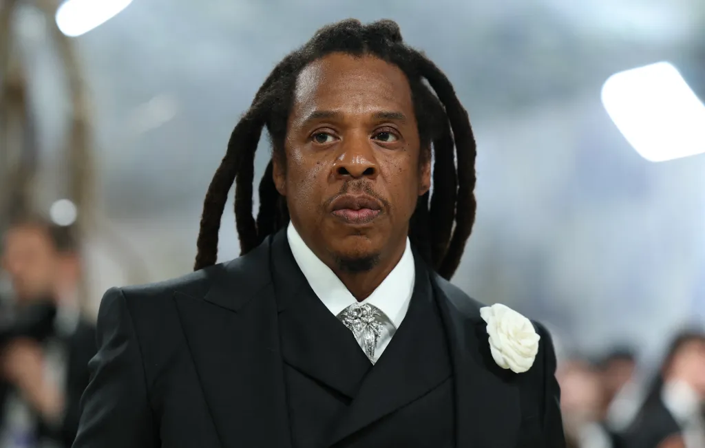 US rapper Jay-Z at the Met Gala.