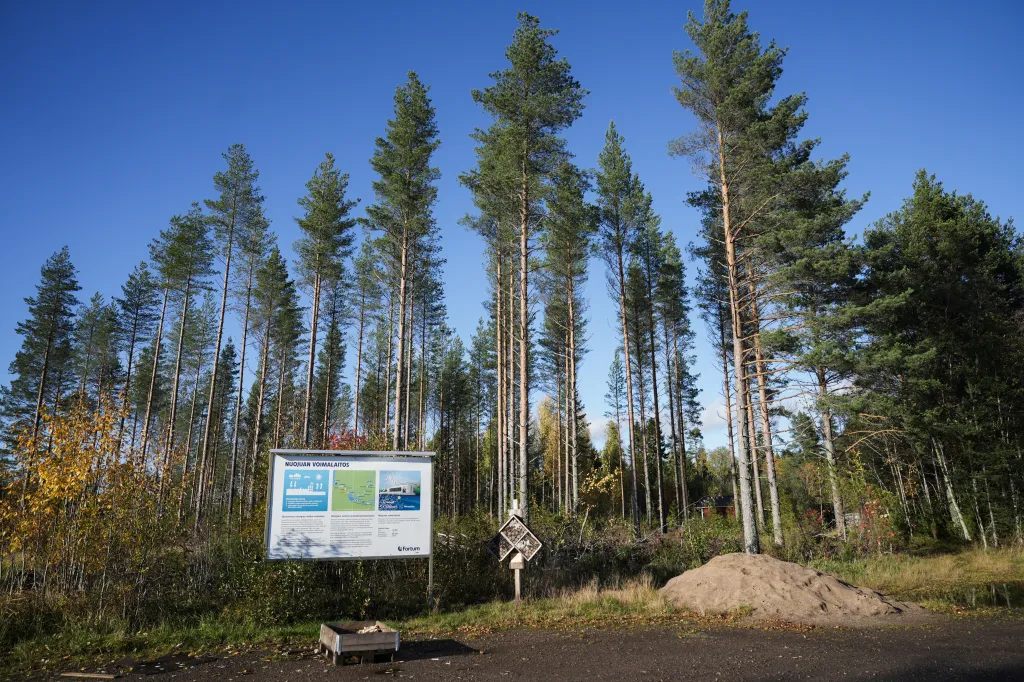 The site earmarked for Google's new data center in Vaala, Finland.