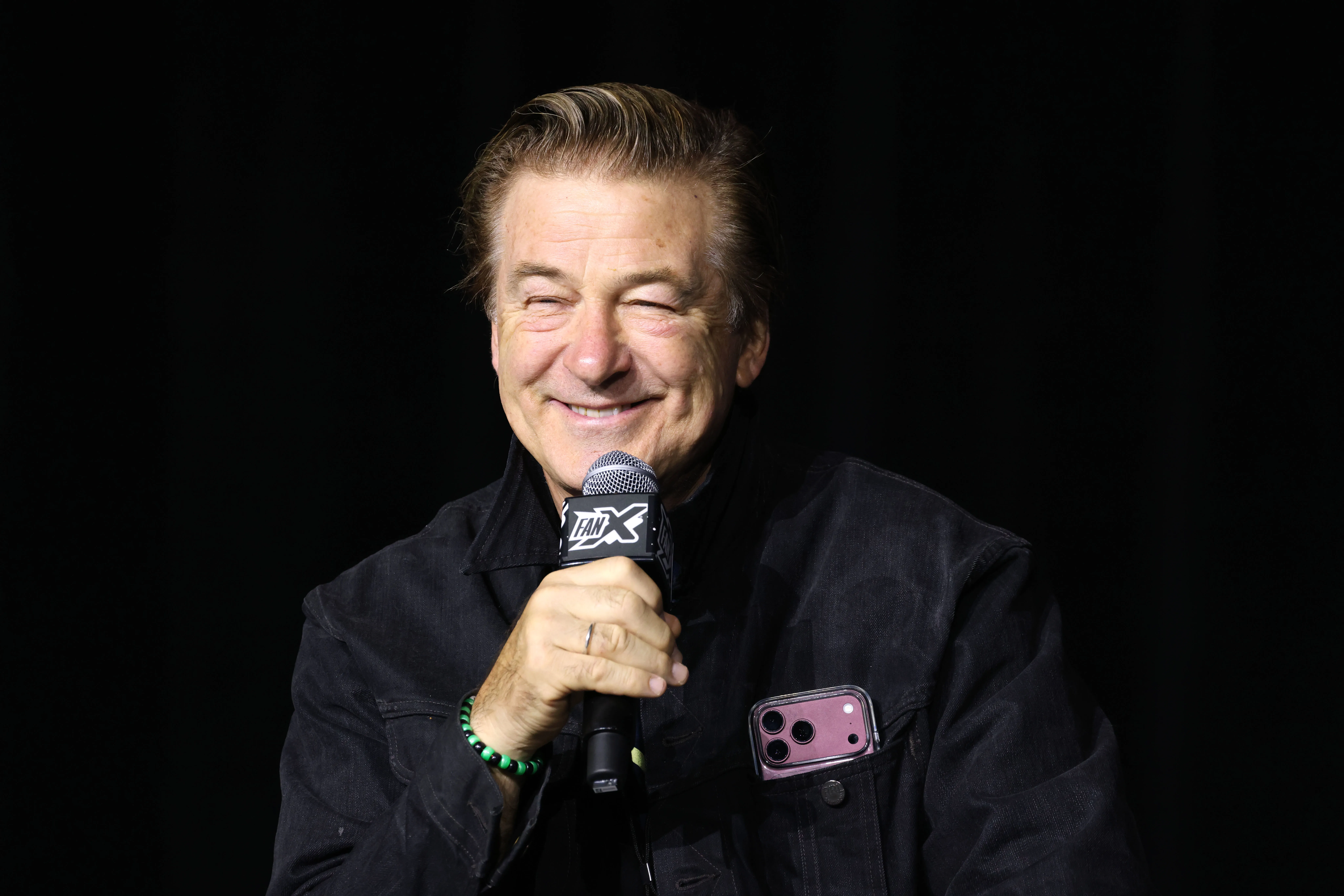 Actor Alec Baldwin speaks at FanX Salt Lake City.