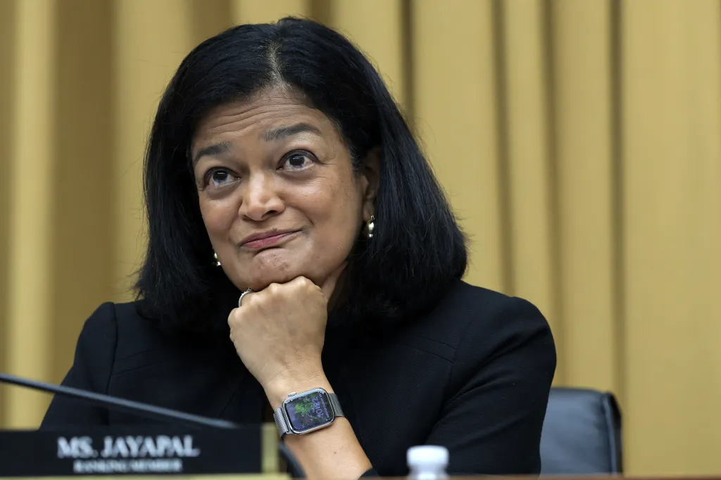 Jayapal slammed Wilson's office over the rumored cause of the delays following the release of the governor's communications.