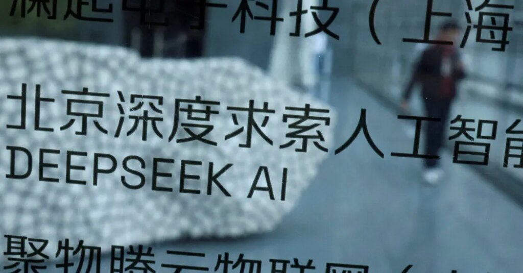 China Condemns U.S. Ban on DeepSeek A.I. in Government Systems