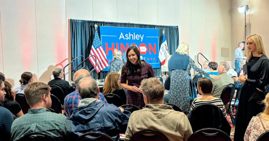 Republican Women Lean on Working Mom Cred to Stump in Tight Iowa Race
