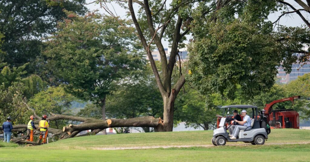 As Trump Wages Golf Course Fight, Many Residents Fear What Could Be Lost