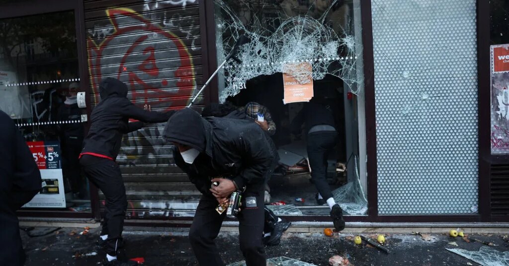 Looted Goods From French Stores Flood Resale Sites After Riots