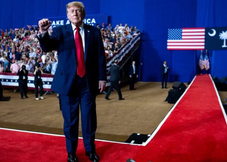 Clashes Darken Rally in South Carolina as Trump Seeks to Boost Darline Graham