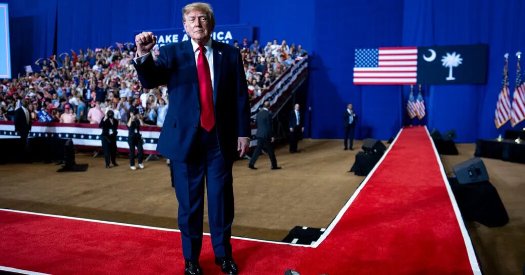 Clashes Darken Rally in South Carolina as Trump Seeks to Boost Darline Graham