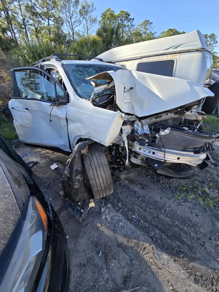 Mumby was going nearly 100 miles per hour when she veered off I-95 and hit a tree.