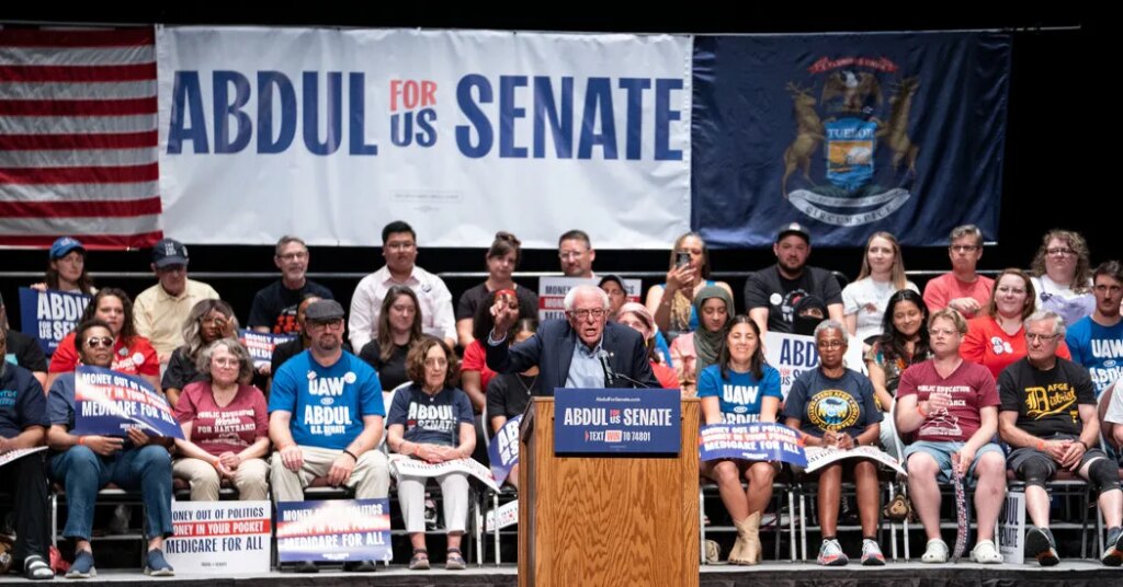 Bernie Sanders Gives $1 Million to Bolster El-Sayed and Counter AIPAC in Michigan
