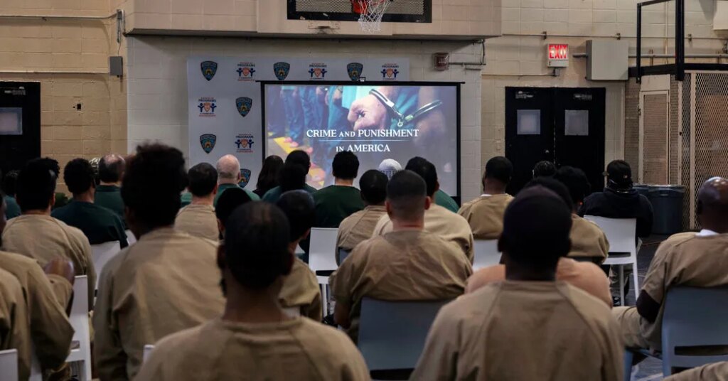 At Rikers, Inmates See Themselves in a Film About America’s Jails