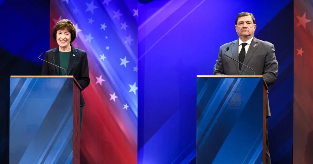 Collins Ad Blasts Maine Opponent for ‘Shut Up’ Comment