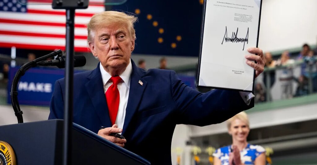 In Second Term, Trump’s Justice Dept. Submits to His Election Demands