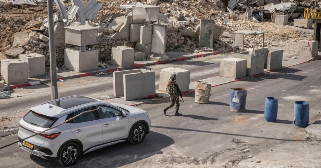 Israel Cracks Down in West Bank City After Deadly Attack
