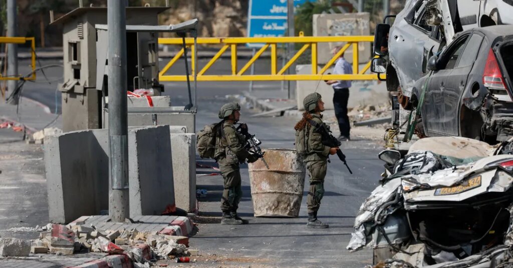 Israel Launches Crackdown in West Bank After Deadly Attack
