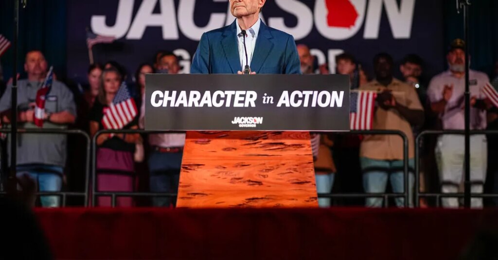 He Took Big Risks to Make Billions. He Wants Georgia Voters to Bet on Him.