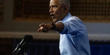 Obama Issues Searing Attacks on Trump, Ramaswamy in Return to Campaign Trail