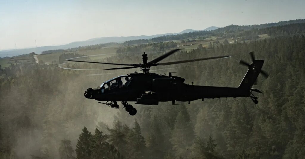 A New Era of War: A Nine-Ton U.S. Helicopter Versus a Drone