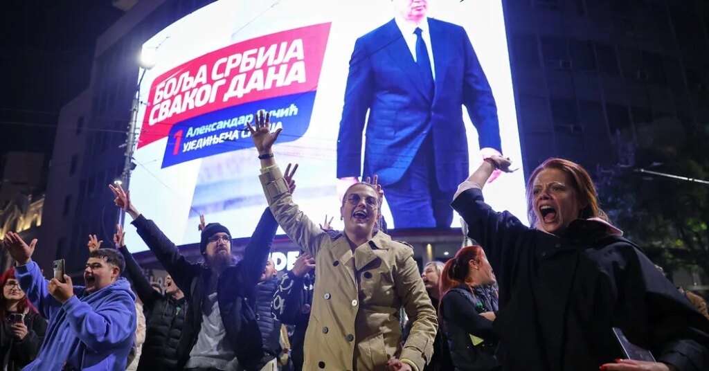 Serbia’s Longtime Strongman Concedes Defeat in Parliamentary Election