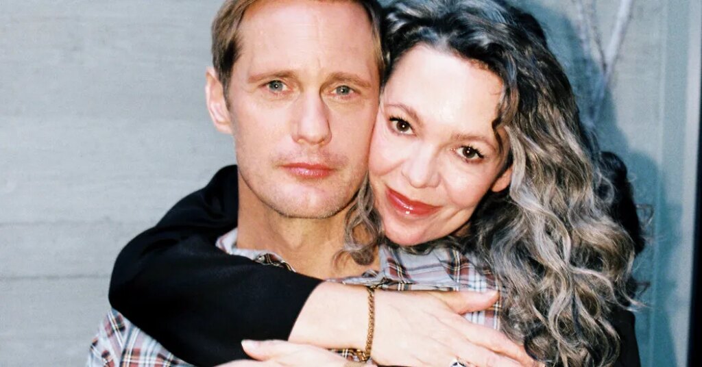Alexander Skarsgard and Olivia Colman on the Joy of a Wicker Husband